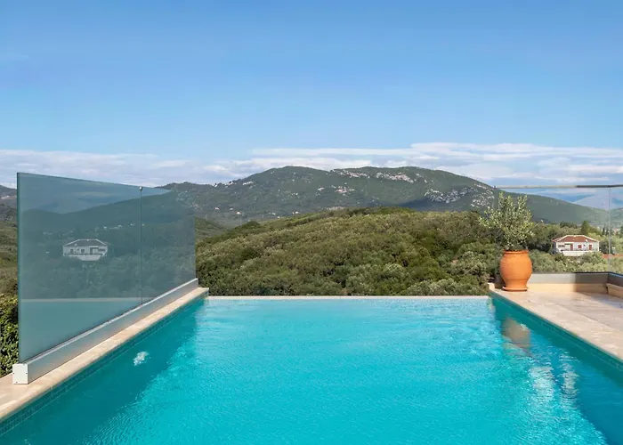 Pantokratoras - Corfu Private Pool & Luxury Retreats 别墅 Ágios Matthaíos