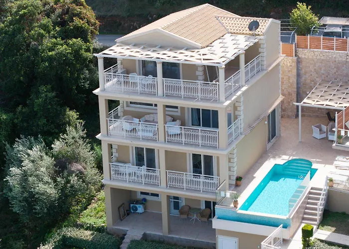 Pantokratoras - Corfu Private Pool & Luxury Retreats 别墅 Ágios Matthaíos